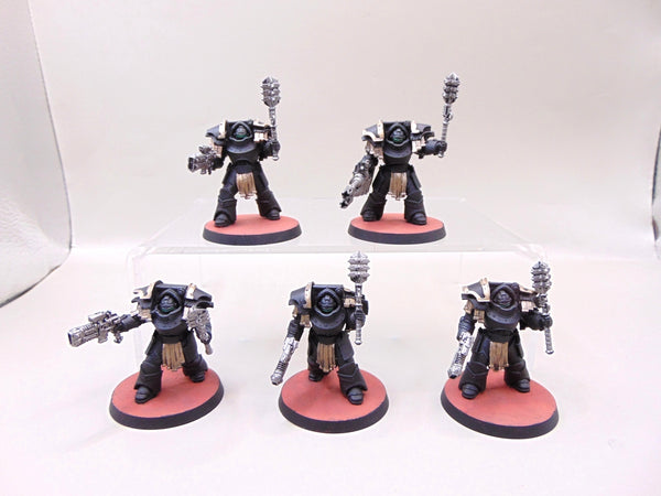 Cataphractii Terminators with Volkite Chargers and Power Mauls