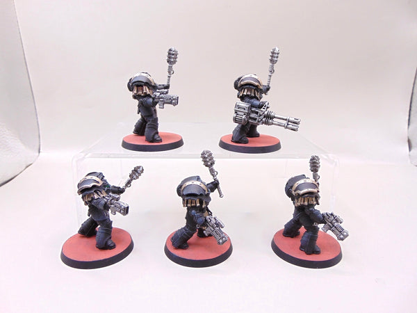 Cataphractii Terminators with Volkite Chargers and Power Mauls