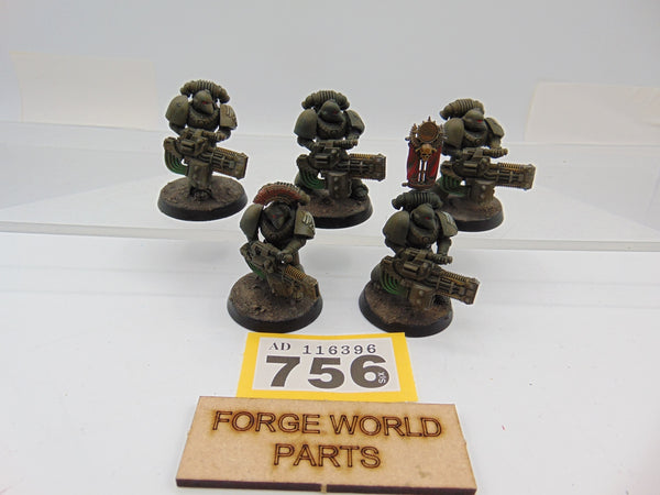 MKVI Marines with Heavy Weapons