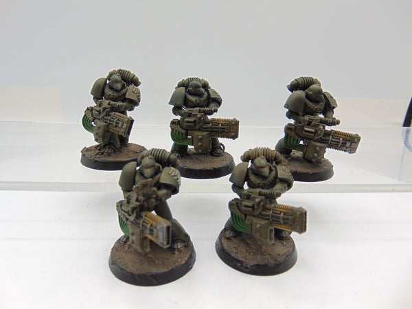 MKVI Marines with Heavy Weapons