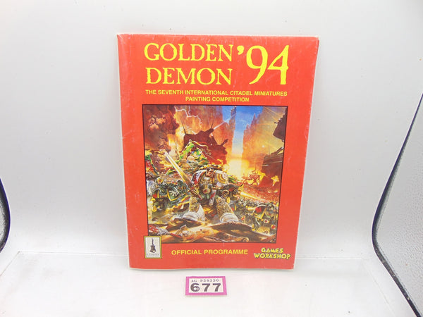 Golden Demon 94 Offical Programme