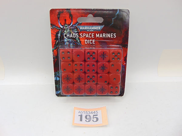 Chaos Space Marines Dice