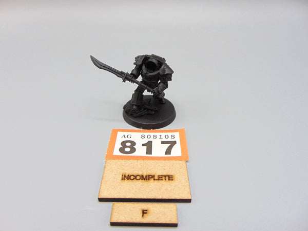 Legion Praetor Tribune in Cataphractii Terminator Armour