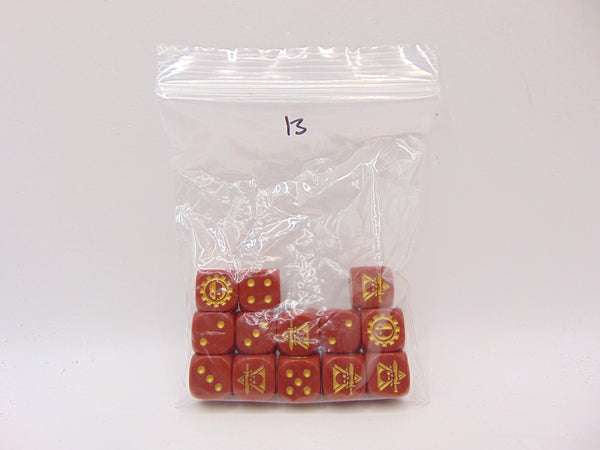 Kill Team Adeptus Mechanicus Dice Set