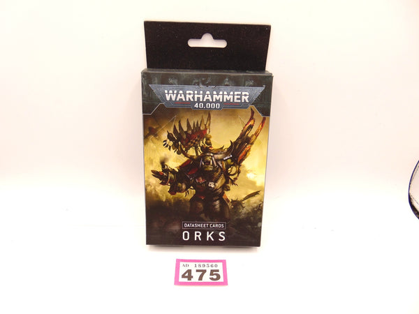 Datasheet Cards: Orks 10th Edition