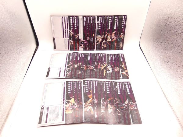 Datasheet Cards: Tyranids 10th Edition