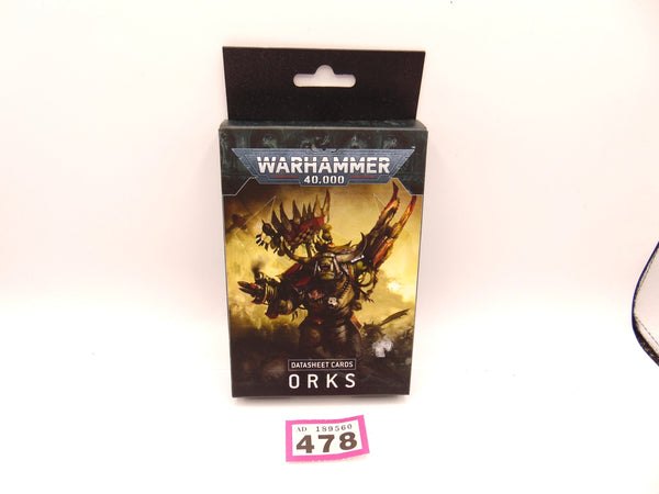 Datasheet Cards: Orks 10th Edition