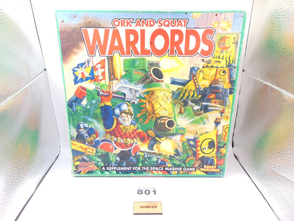 Ork and Squat Warlords