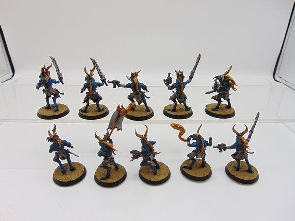 Tzaangor with Chainswords