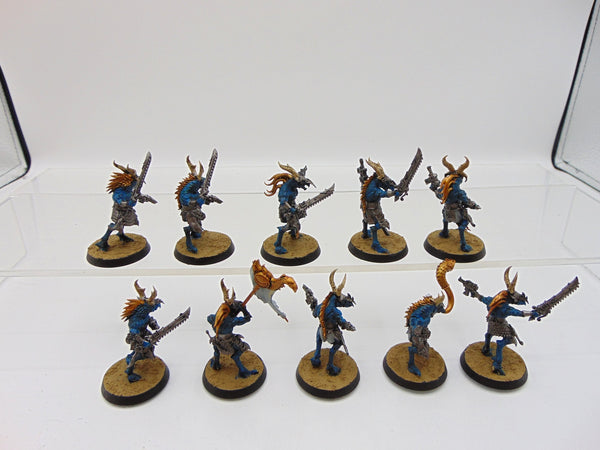 Tzaangor with Chainswords