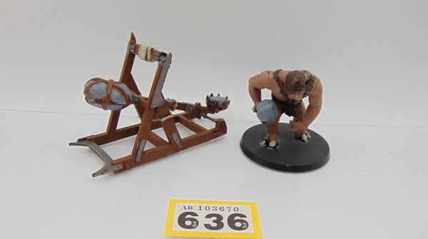 Mordor War Catapult with Troll