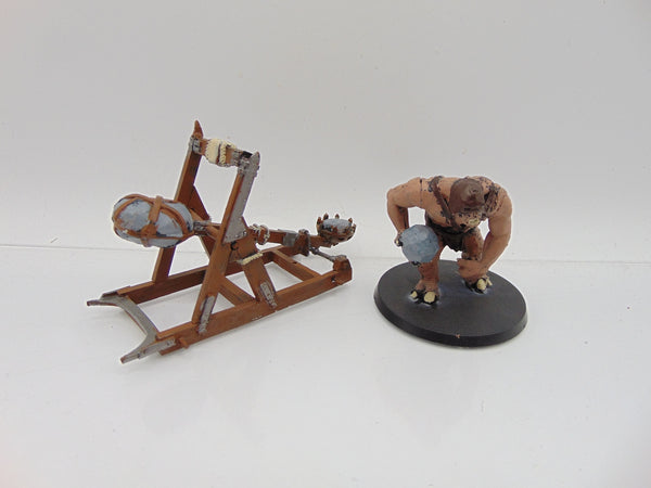 Mordor War Catapult with Troll