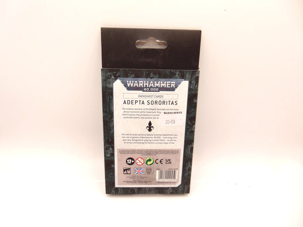 Datasheet Cards: Adepta Sororitas 10th Edition