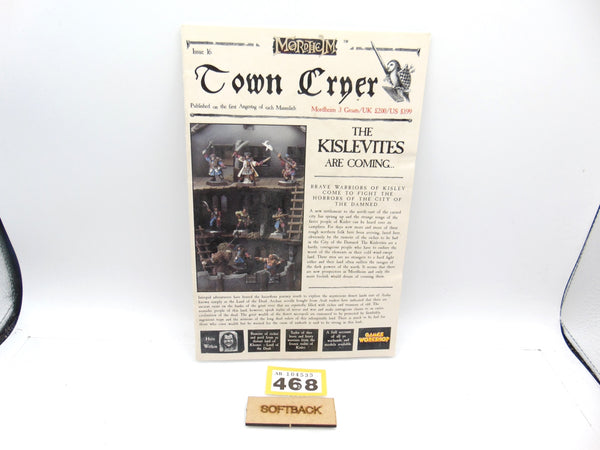 Mordheim Town Cryer Issue 16 - The Kislevites are Coming