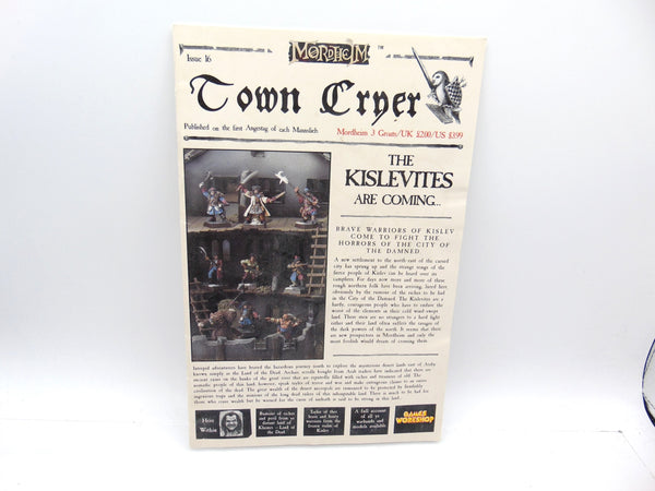 Mordheim Town Cryer Issue 16 - The Kislevites are Coming