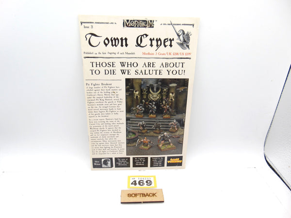 Mordheim Town Cryer Issue 21 - Pit Fighters