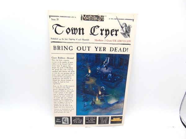 Mordheim Town Cryer Issue 19 - Bring Out Yer Dead!