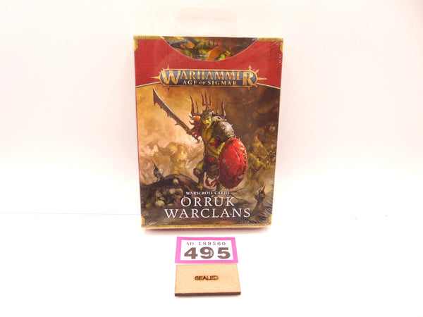 Warscroll Cards: Orruk Warclans 3rd Edition