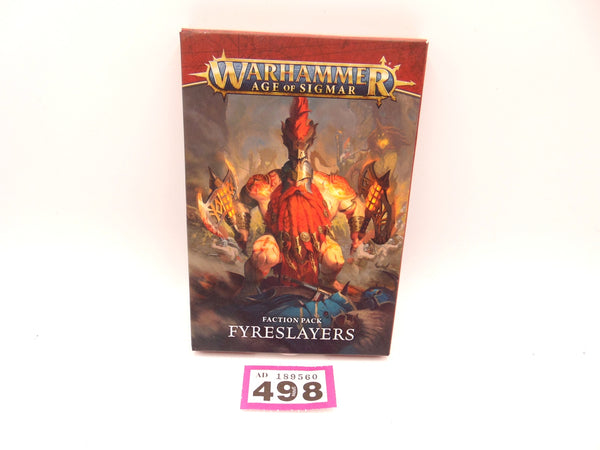 Faction Pack: Fyreslayers 4th Edition