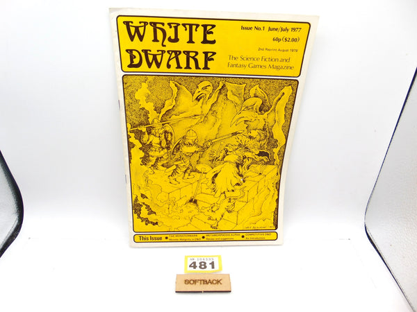 White Dwarf Magazine Issue 1