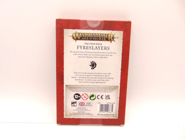 Faction Pack: Fyreslayers 4th Edition
