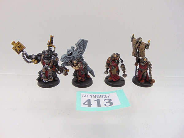 Chaplain Grimaldus & Retinue