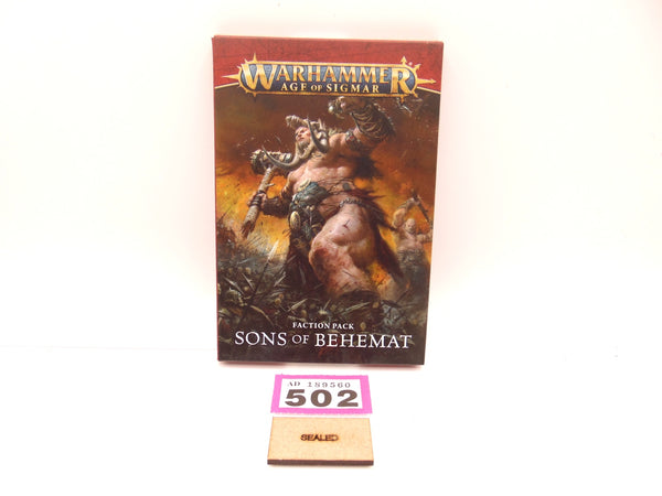 Faction Pack: Sons of Behemat 4th Edition