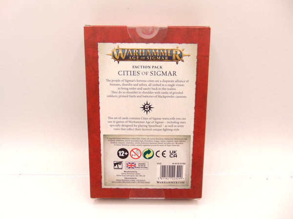 Faction Pack: Cities of Sigmar 4th Edition