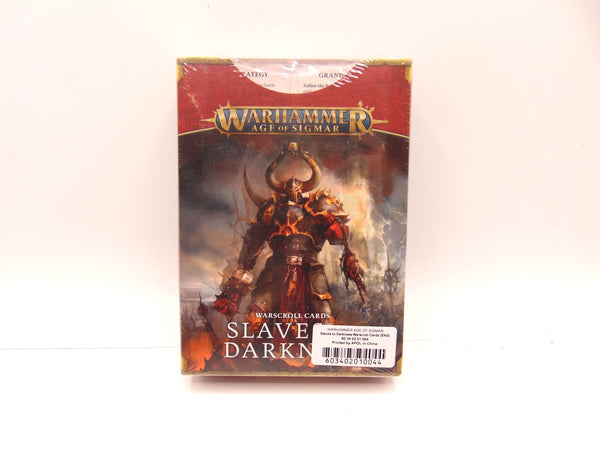 Warscroll Cards: Slaves to Darkness 3rd Edition