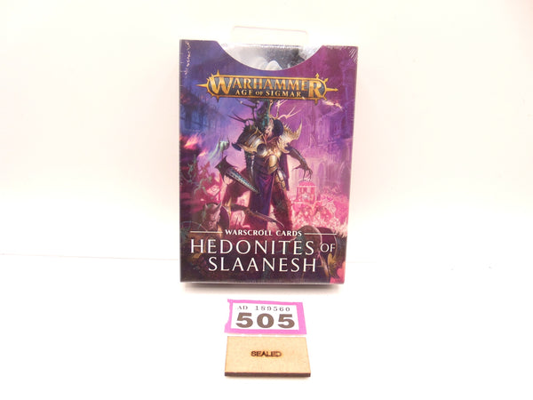 Warscroll Cards: Hedonites of Slaanesh 3rd Edition