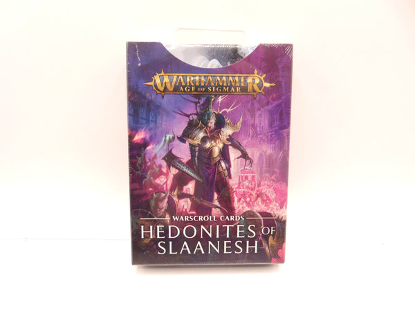 Warscroll Cards: Hedonites of Slaanesh 3rd Edition