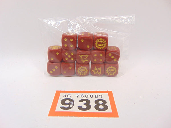 Kill Team Adeptus Mechanicus Dice Set