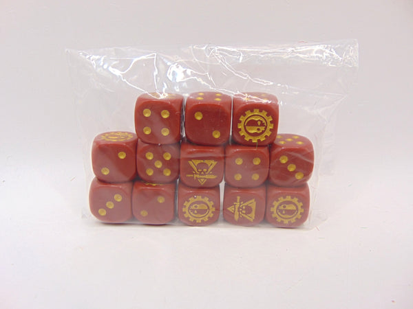 Kill Team Adeptus Mechanicus Dice Set