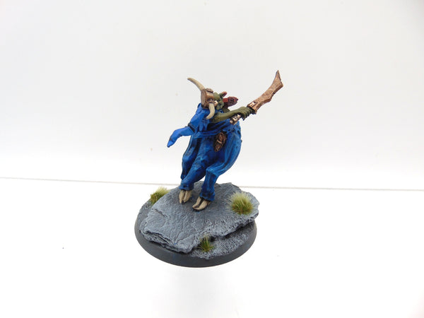 Night Goblin Warboss on Great Cave Squig