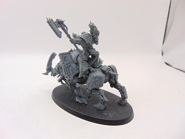 World Eaters Chaos Lord on Juggernaut