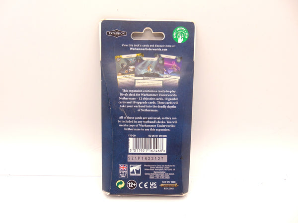 Warhammer Underworlds Nethermaze: Deadly Depths Rivals Deck