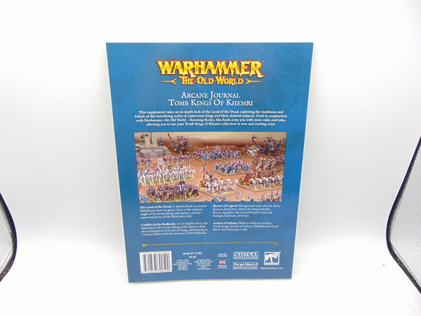 Arcane Journal Tomb Kings of Khemri