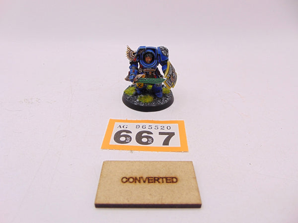 Captain in Terminator Armour Conversion