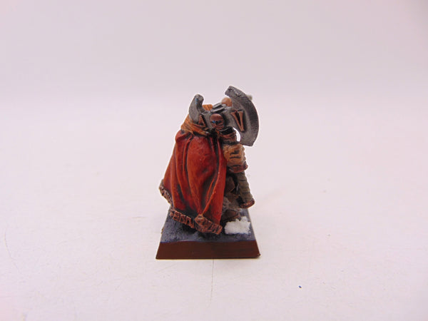 Dwarf Lord with Pistol and Axe