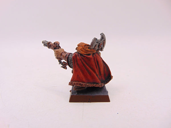 Dwarf Lord with Pistol and Axe