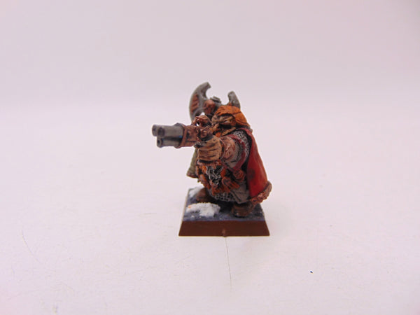 Dwarf Lord with Pistol and Axe