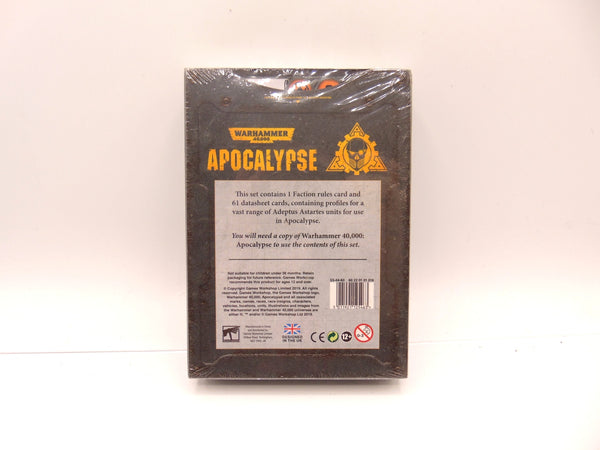 Warhammer Apocalypse Datasheet Cards: Space Marines