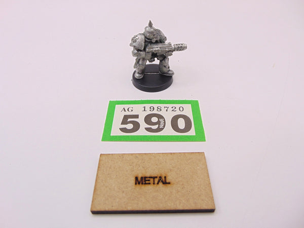 Plague Marine with Meltagun
