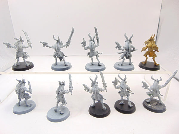 Tzaangor with Chainswords
