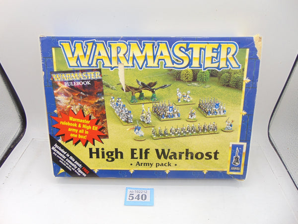 Warmaster High Elf Warhost