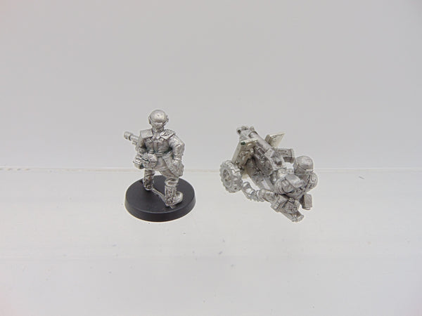 Cadian Shock Troops Heavy Bolter