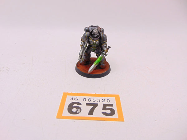 Primaris Captain in Gravis Armour Conversion