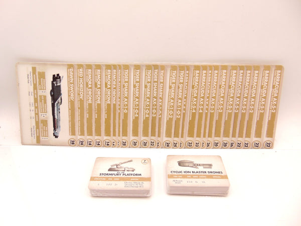 Aeronautica Imperialis Aircraft and Aces T'au Air Caste Cards