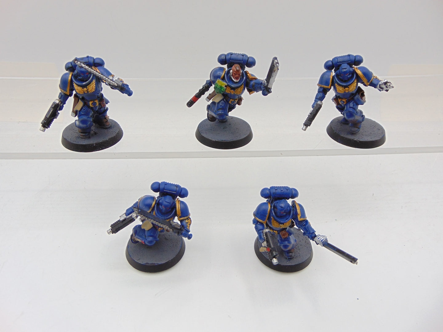 Warhammer 40K Space Marines - Assault Intercessors And Paints Set