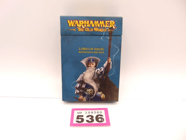 Warhammer The Old World: Lores of Magic Reference Card Pack